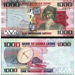 Serra Leoa 1000 Leones 2013